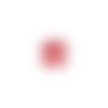 Vassoio quadrato piccolo in smalto rosso Splatter