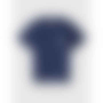 T-shirt de logo anaheim tye dye en marine