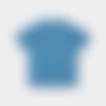 Blue melange 1366 luc lâche T-shirt