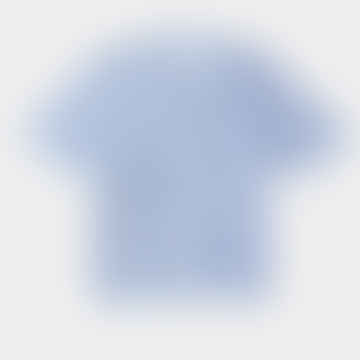Tear Drop Open Knit Shirt - Hydrangea