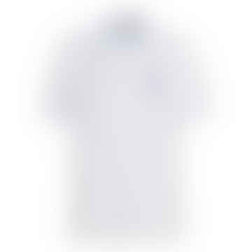 - Lenox Pique Polo Shirt in bianco B6K138B200 WHT