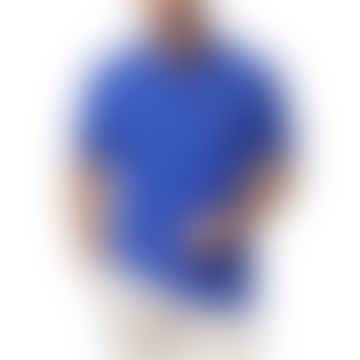 - Lenox Pique Polo Shirt In Royal Blue B6k138b200 Roy