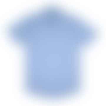 Chemise en téline féminine bleu clair