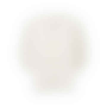 Blusa Luna de algodón orgánico | Blanco como la nieve