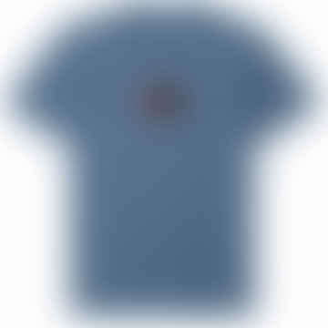 T-shirt à demi-icône - Coronet Bleu