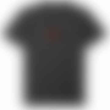 T-shirt de demi-icône - noir vintage