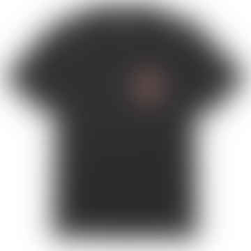 Camiseta fuera de paso - pigmento vintage negro
