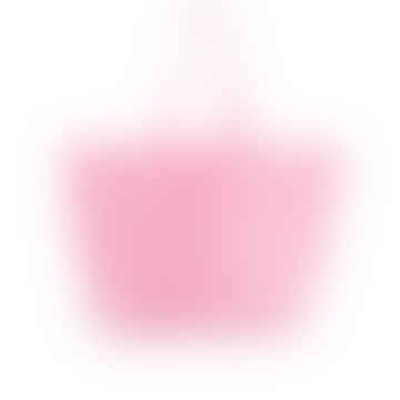Bolsa de estampado de rayas rosa de Elisa neón