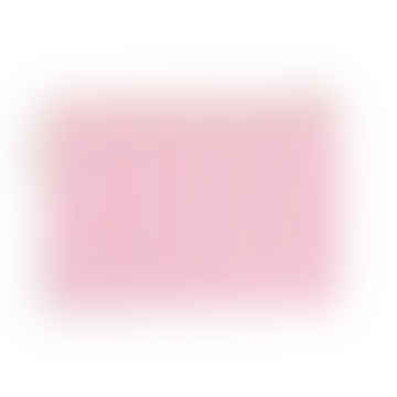 Lili Neon Pink Stripe Print Pouch