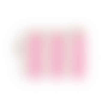 Marie Neon Pink Stripe Print Geldbörse