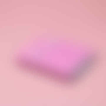 - Googly Eye Mini Notebook de cuero: rosa fuerte