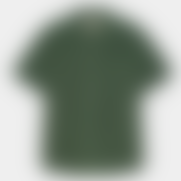 Revolución | 3823 Terry Cuban Shirt | Verde polvo