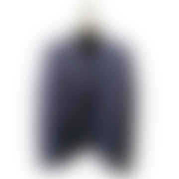 - Dark Blue Crossweave Detail Wool Kei 2 Button Jacket 13275-cf00863-315