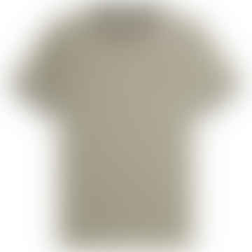 T-shirt à talons jumeaux - gris chaud / brique