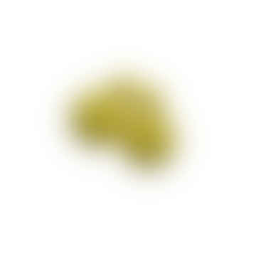 Orecchini di sfera gialla