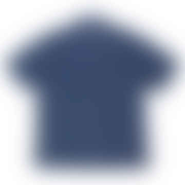 Palm Mc Pat Tencel Blend Shirt Cobalt