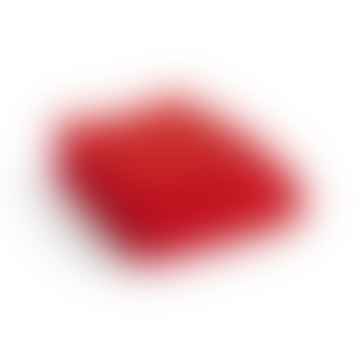 Toalla de mano mono roja de 50 x 90 cm de amapola