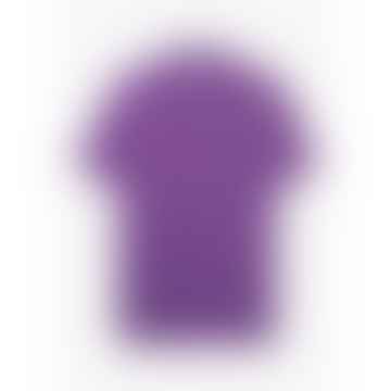 Mens Classic Pique Polo Shirt In Purple