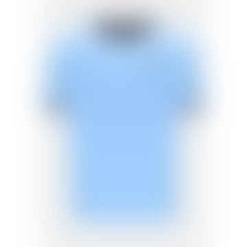 T-shirt Marconi Ringer - Blue Bell / Navy