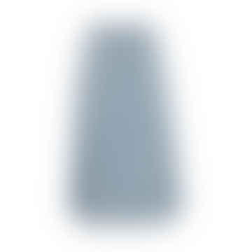 Pzjosie falda de mezclilla azul blanqueada