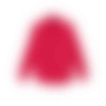 - Caroubis -Leinen mit langem Ärmel Hemd in GooseBerry Red CRSH9U10