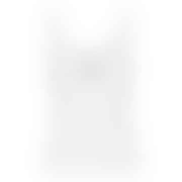 Gestuz DrewGZ Sleeveless Logo Vest White 