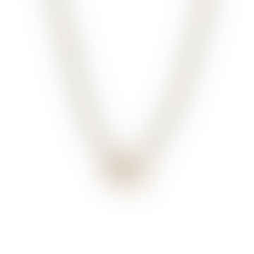 Outeroboros Pearl Necklace Gold