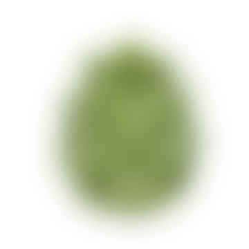 Cercelana de porcelana de alcachofa verde tiñera de lite