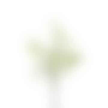48 cm weißer Fuji -Kirschblüten -Kunstspray