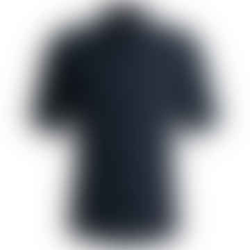 Rash 2 Linen Short Sleeve Shirt - Navy