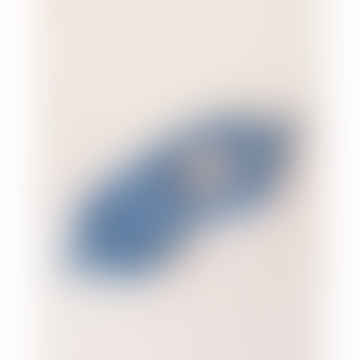 Máscara para los ojos - concha de perla (terciopelo azul oscuro)
