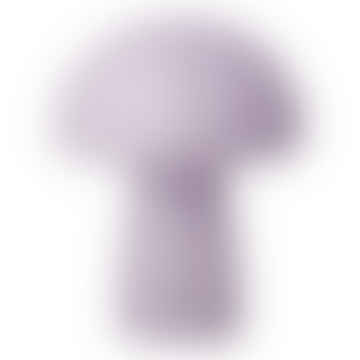 Lavender Mushroom Lamp