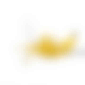 Lámpara de resina/lámpara de vidrio de plátano Dewey amarillo 13071