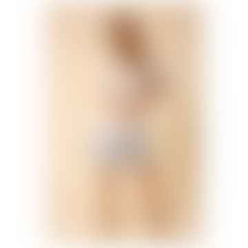Halebob Multi Pattern Button Short Sleeve Midi Dress Size: M, Col: Blu