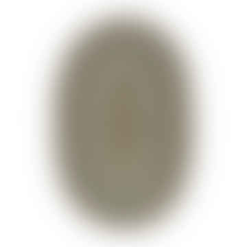 Hedgerow Oval Bio -Jute -Teppich 69 x 122 cm