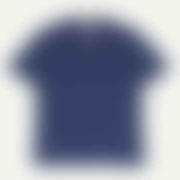 T-shirt à manches de contraste bleu doux