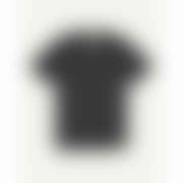 Maglietta organica maschile - Black sbiadito