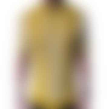 Dante Knitted Polo Shirt - Yellow