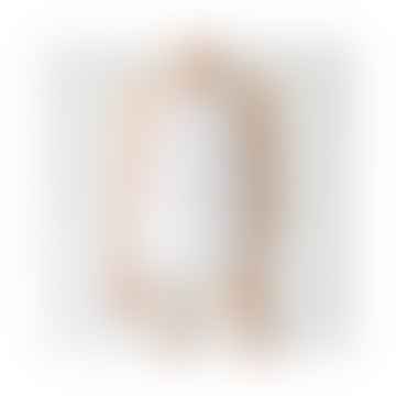 Chaleco redondo adornado Tamaño superior: 8, col: blanco
