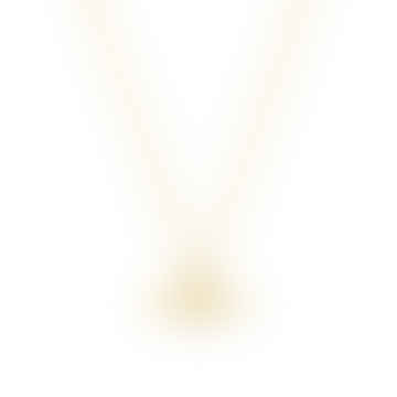 Luxe Linear T-bar Drop Necklace - Gold