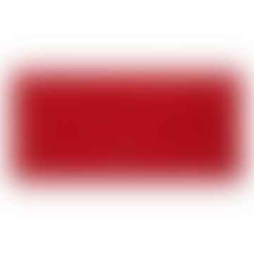 Vilebrequin Beach Towel Solid Jacquard Brick Red