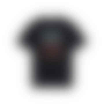 Camiseta piccolo logo originale - nero