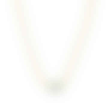 Bluebell Choker Gold Halskette - Amazonit
