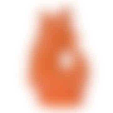 Large Orange Glug Jug