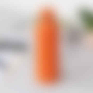 Gummibeschichtete Stahlflasche 500 ml - Orange