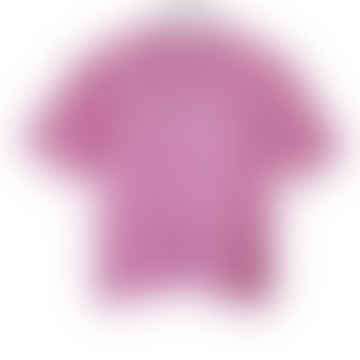 Bubble Gum T-Shirt mit weißem Smiley- 100% Bio-Baumwolle (Kopie) (Kopie)