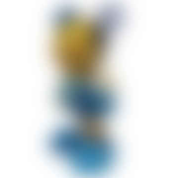 Gold und Blue Mickey Statue F Britto Art. 6013538