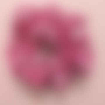 Scrunchie de gran tamaño | Pink Gingham