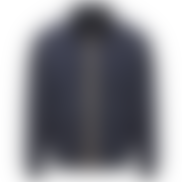 Amaury Strech Nylon Jersey Jacket Blue Depth