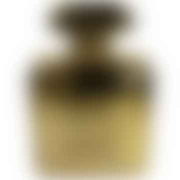 Vase de bouteille de parfum en or